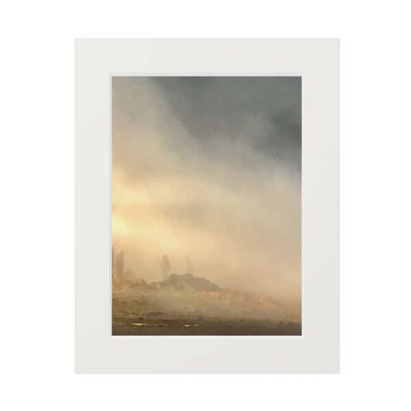 Into The Mist (Fine Art Paper Print)