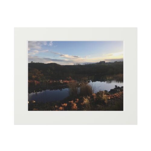 St. Andrews Sunset Clouds (Fine Art Paper Print)