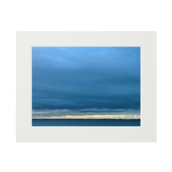 North Atlantic Blues (Fine Art Paper Print)