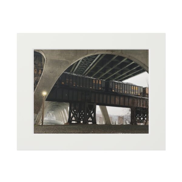 Richmond Train (Fine Art Paper Print)