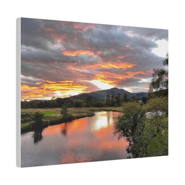 River Teith Reflections (Canvas)